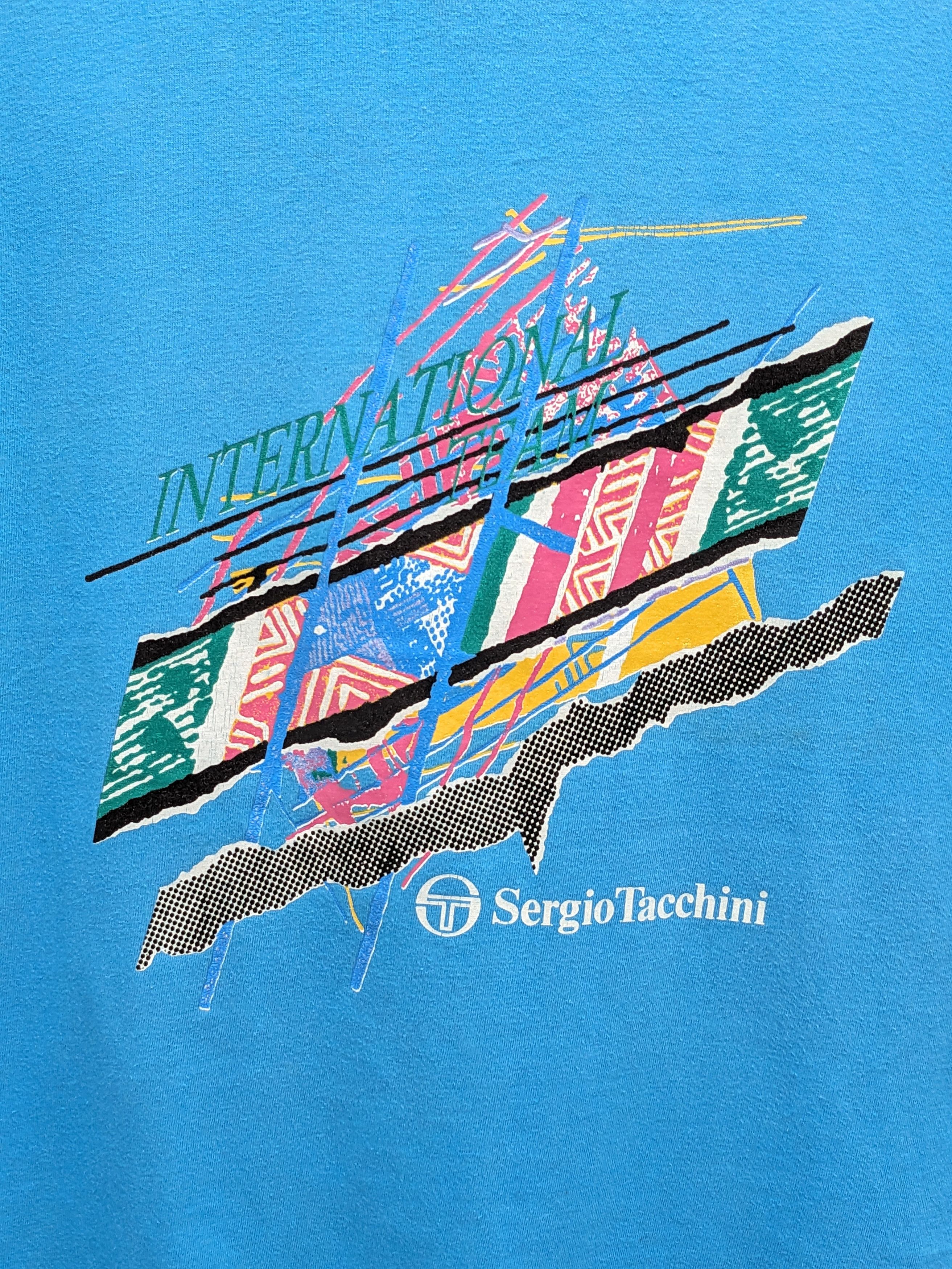 Sergio Tacchini VINTAGE SERGIO TACCHINI MADE IN USA Size US L / EU 52-54 / 3 - 3 Thumbnail