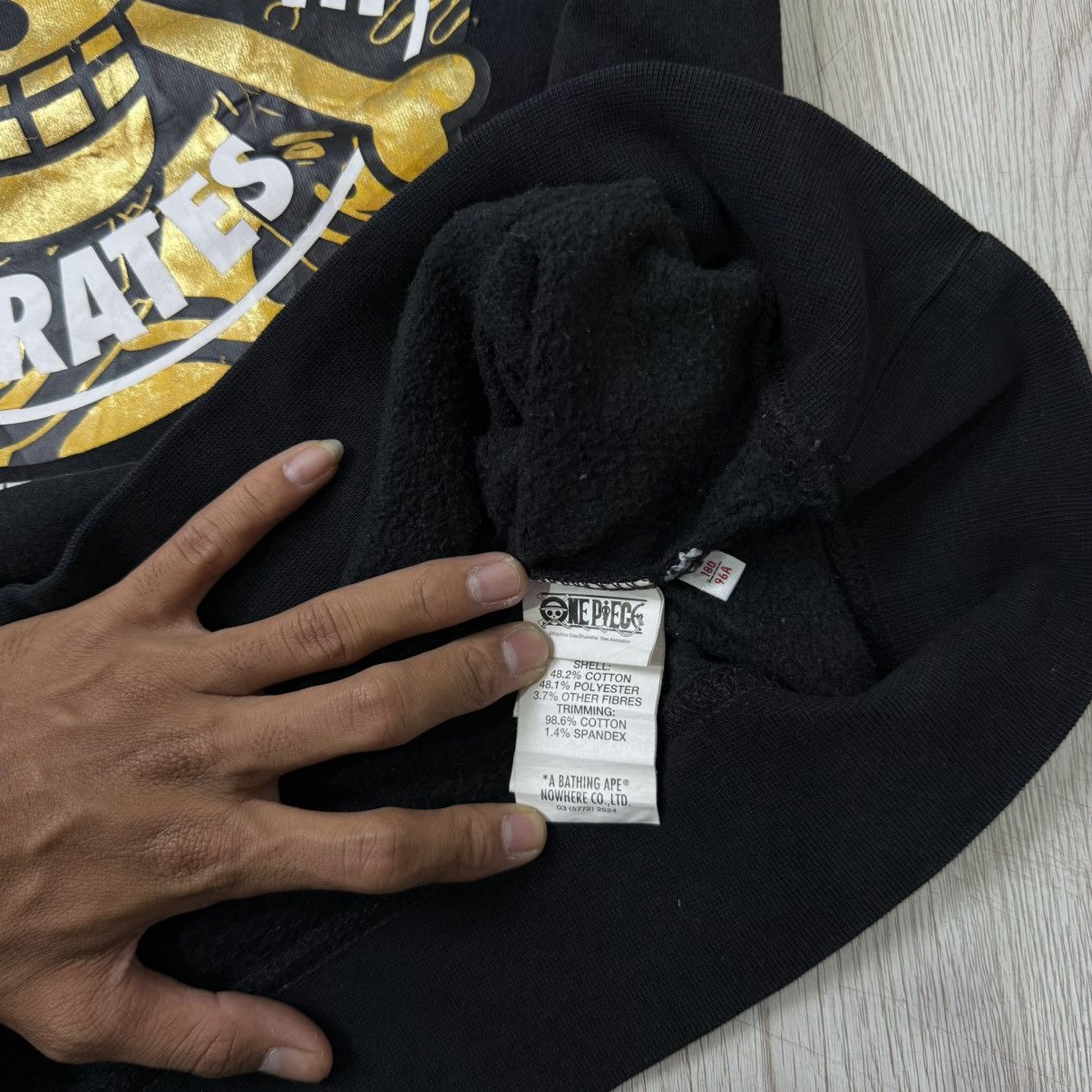 Aape Aape x One Piece by A bathing Ape APUNVS sweatshirt black Size US L / EU 52-54 / 3 - 6 Thumbnail