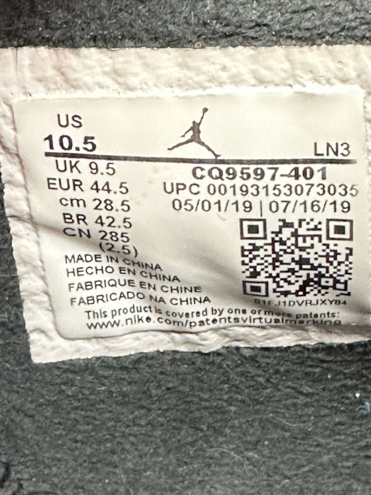 Jordan Brand Nike Jordan Retro 4 Winter Loyal Blue CQ9597401 Size 10.5 Size US 10.5 / EU 43-44 - 7 Thumbnail