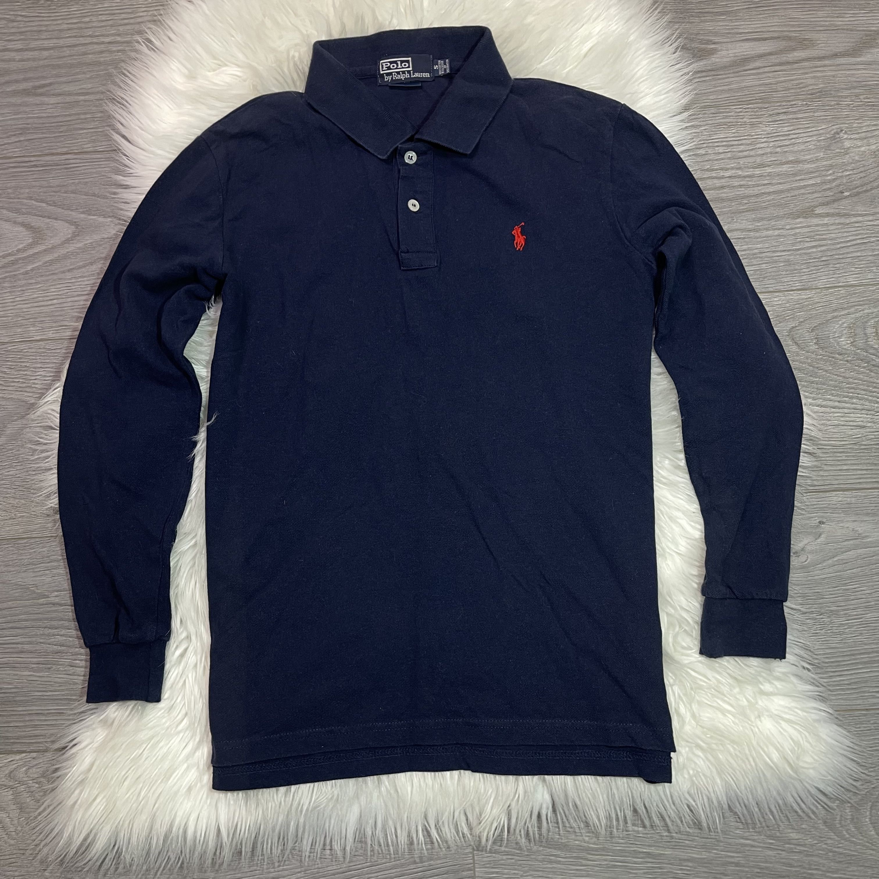 Polo Ralph Lauren × Vintage Vintage Long Sleeve Polo Ralph Lauren Y2K Size US S / EU 44-46 / 1 - 1 Thumbnail