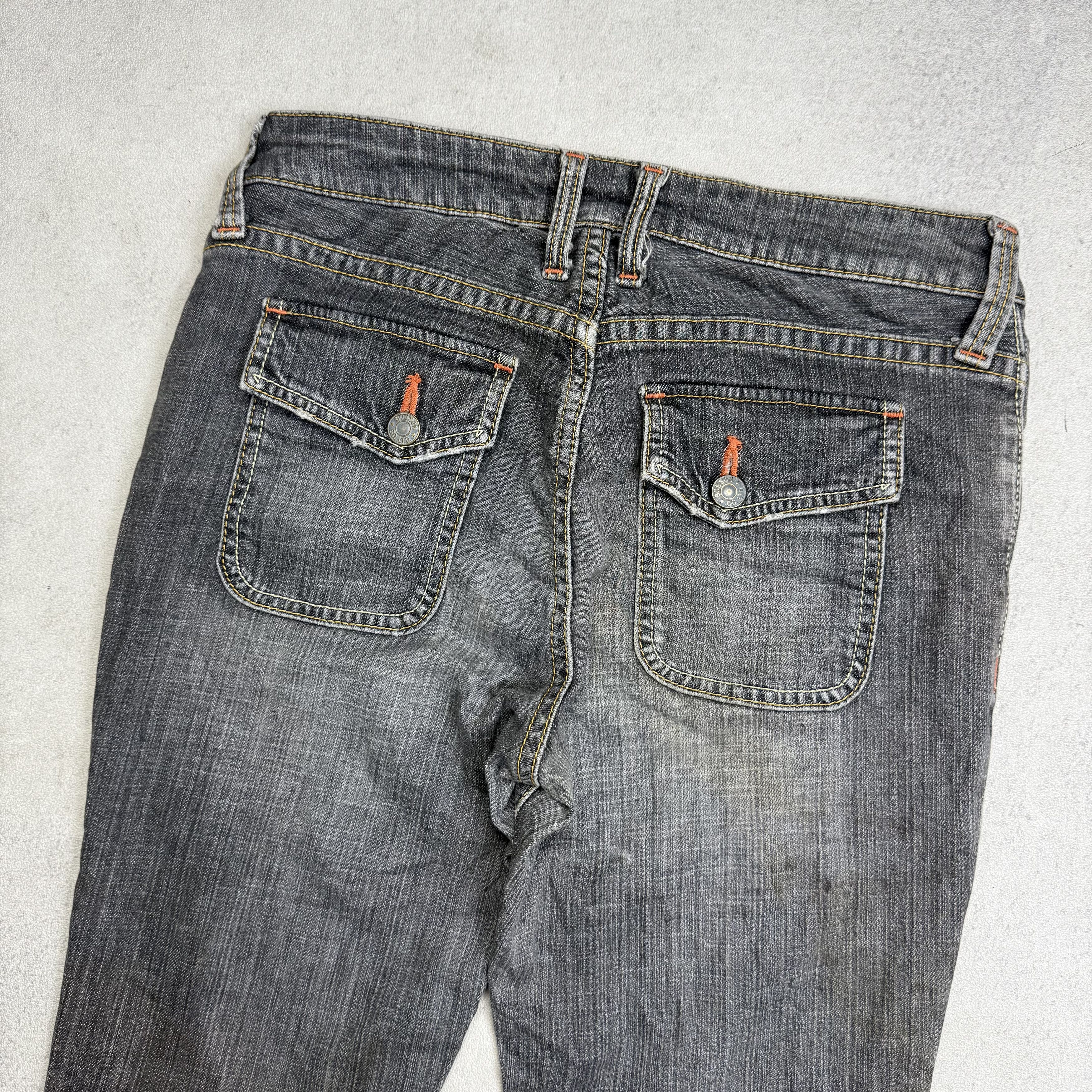 Vintage Bobson Happy Face Flare Jeans Size US 30 / EU 46 - 8 Thumbnail