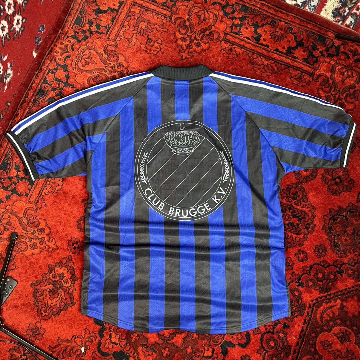 Adidas Vintage Club Brugge 1997/1998 Home Football Adidas Jersey Size US XXL / EU 58 / 5 - 9 Thumbnail