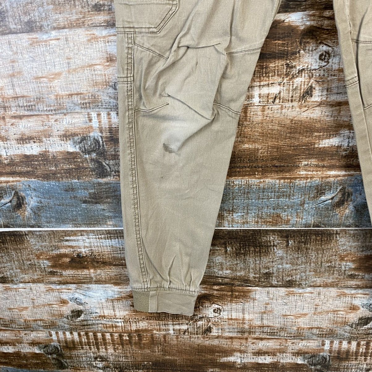 Japanese Brand DL Field Core Beige Joggers cargo Pants #C780 Size US 27 - 11 Thumbnail