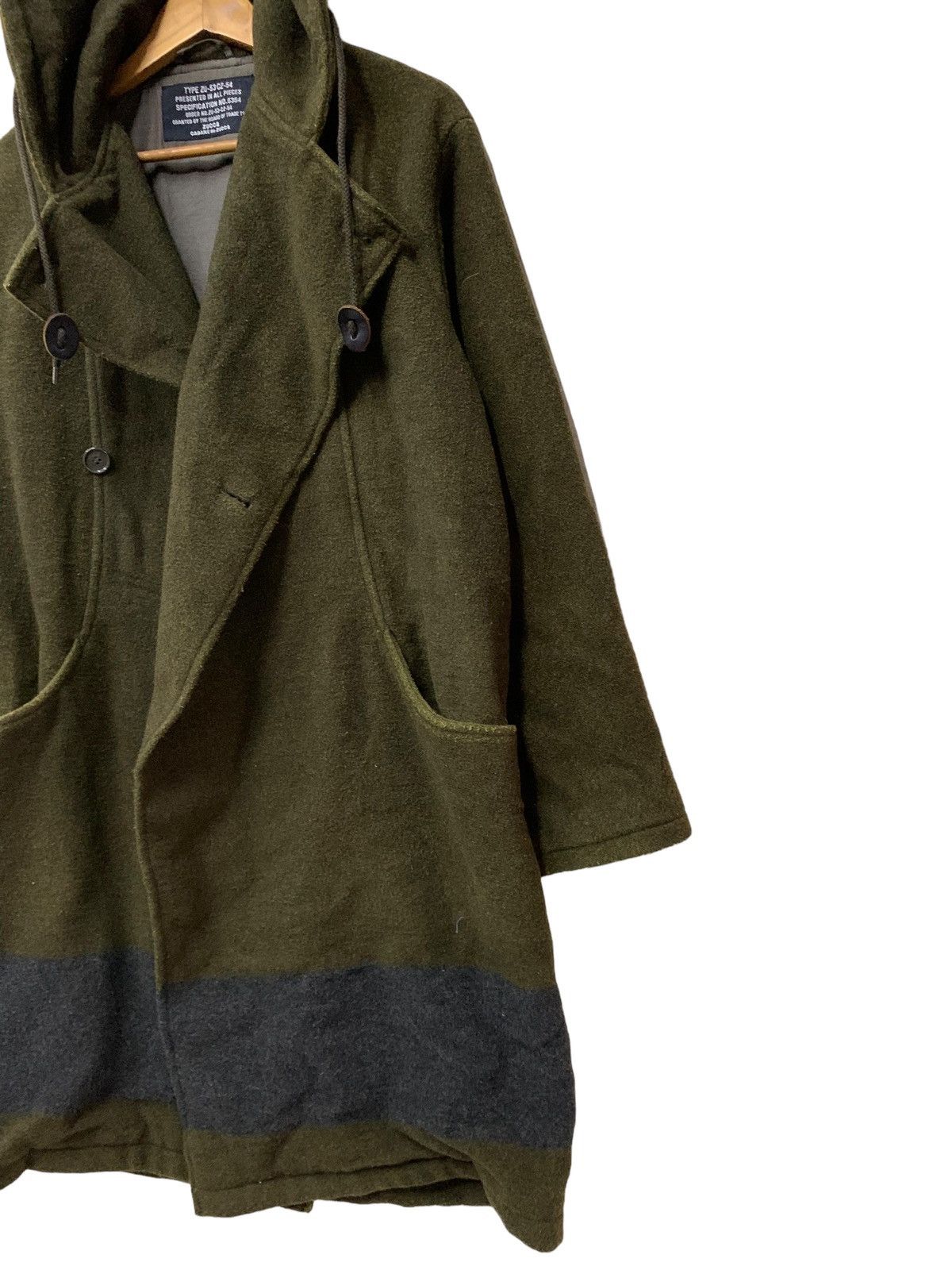 CABANE de ZUCCa 🔥CABANE de ZUCCA WOOL HOODIE JACKETS Size US M / EU 48-50 / 2 - 3 Thumbnail