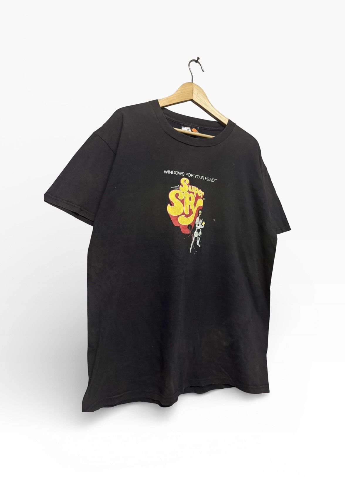 SPY Optic Vtg🔥90’s Spy Optic Printed Super Spy Tee Size US L / EU 52-54 / 3 - 6 Thumbnail