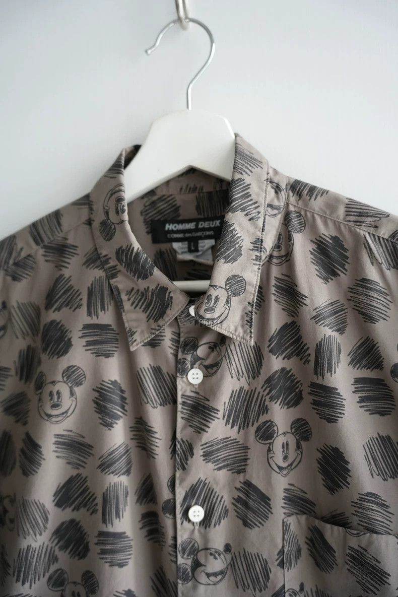 Comme des Garcons Comme des Garcons 22ss Mickey shirt 2505-Nextarrow Size US L / EU 52-54 / 3 - 3 Thumbnail