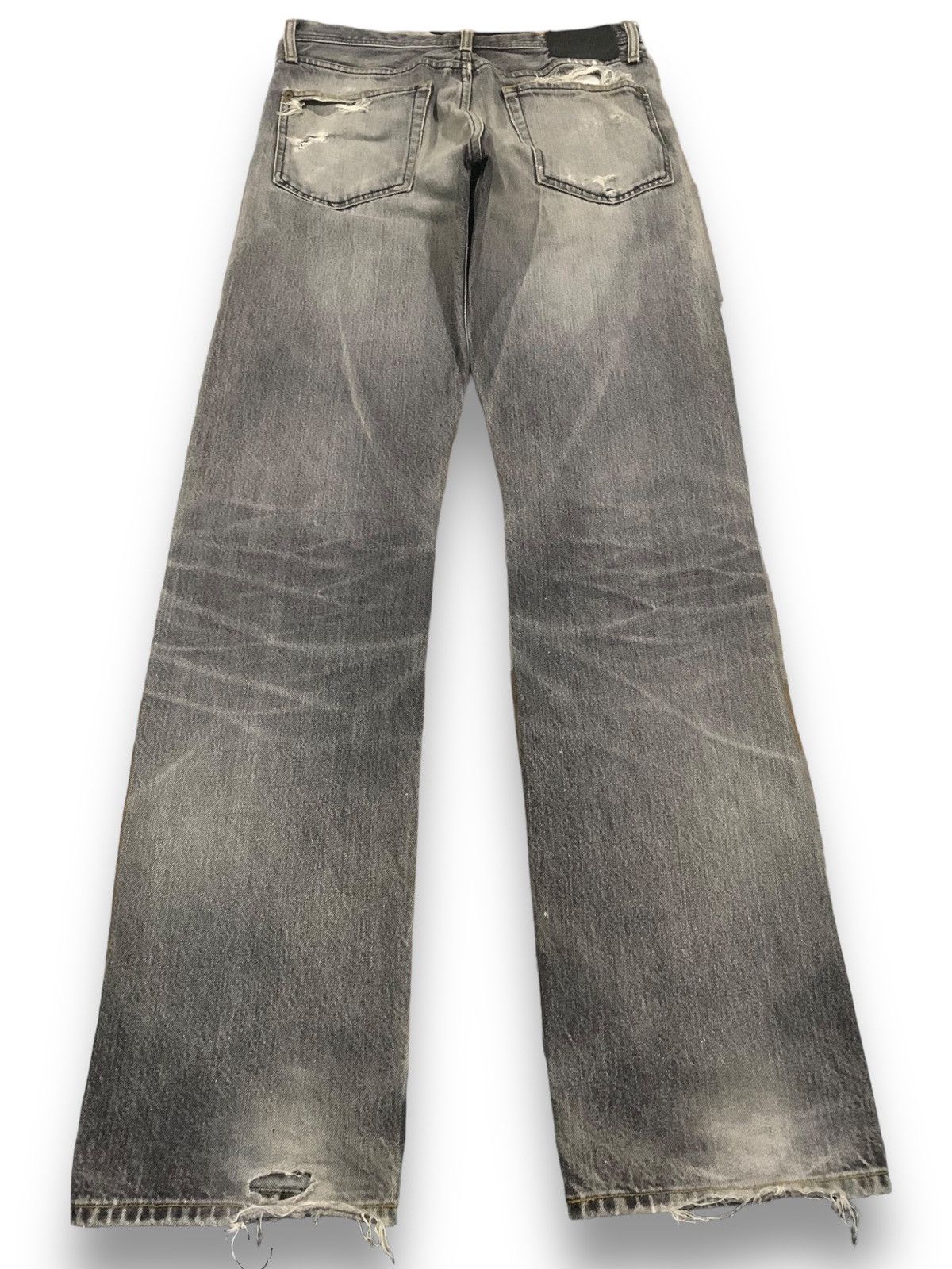 Paul Smith Vintage Paul Smith Faded Classic Fit Distressed Grunge Jeans Size US 30 / EU 46 - 2 Thumbnail
