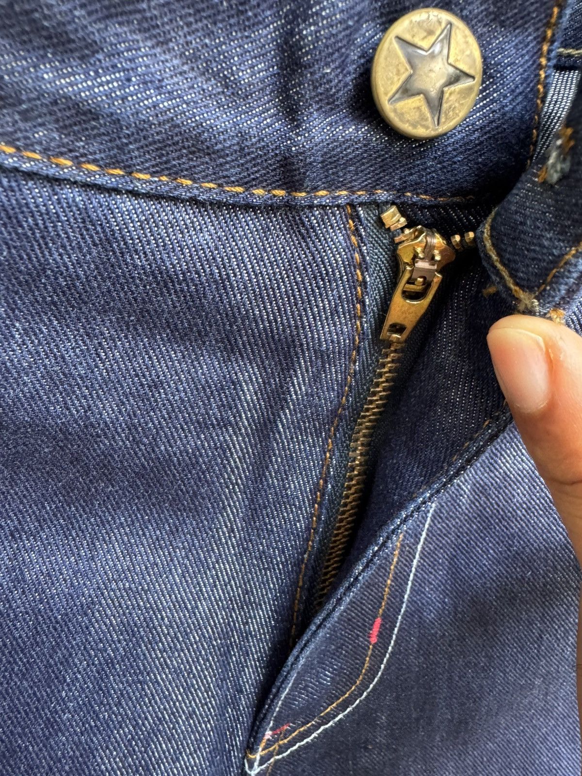 If Six Was Nine × Tornado Mart Vintage 90s Flare HIP HOP BAGGY 23 LI LAI JEN JEANS BOSS01 Size US 34 / EU 50 - 9 Thumbnail