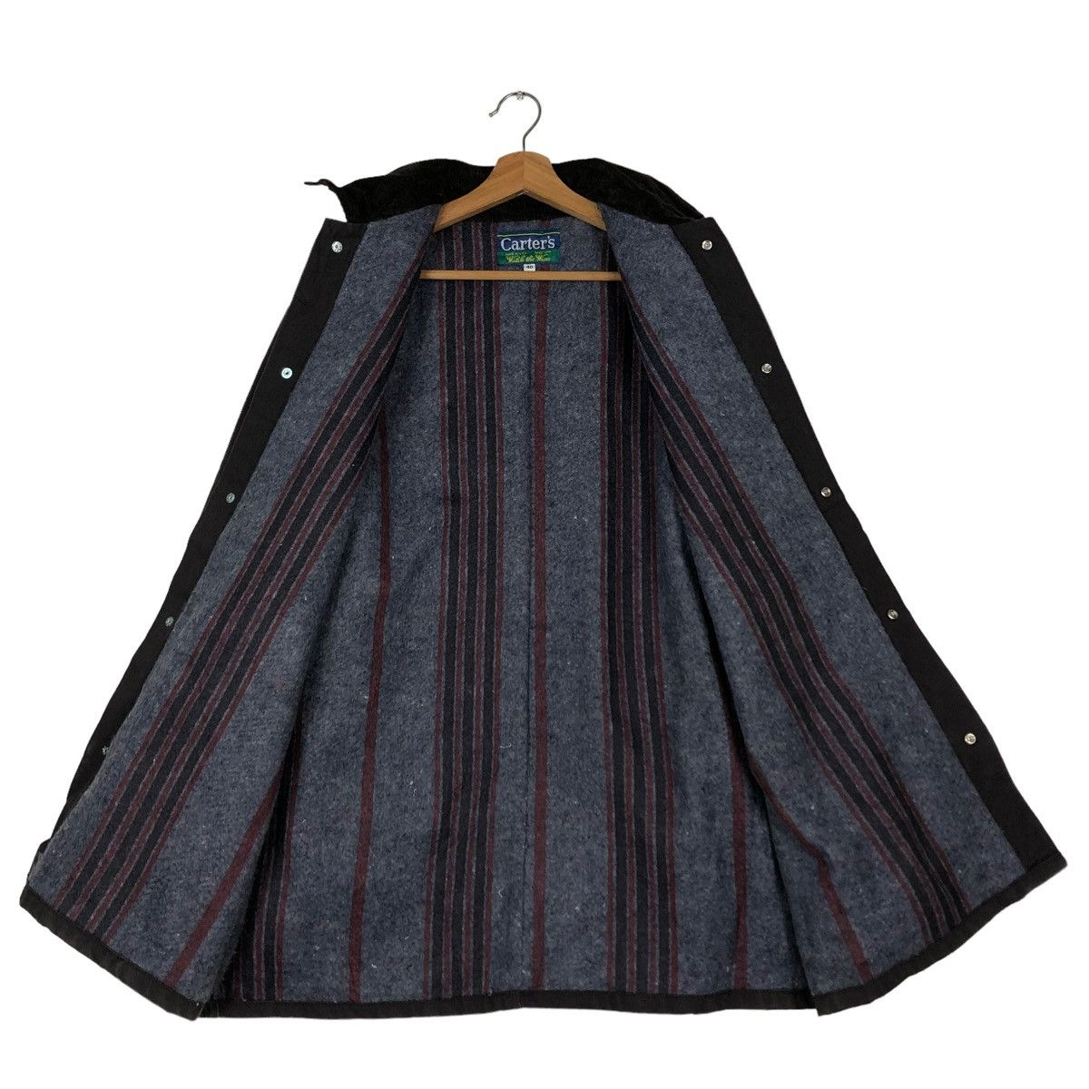 Vintage 🔥VINTAGE HICKORY CHORE JACKET CARTER’S USA BLANKET LINING Size US M / EU 48-50 / 2 - 13 Thumbnail