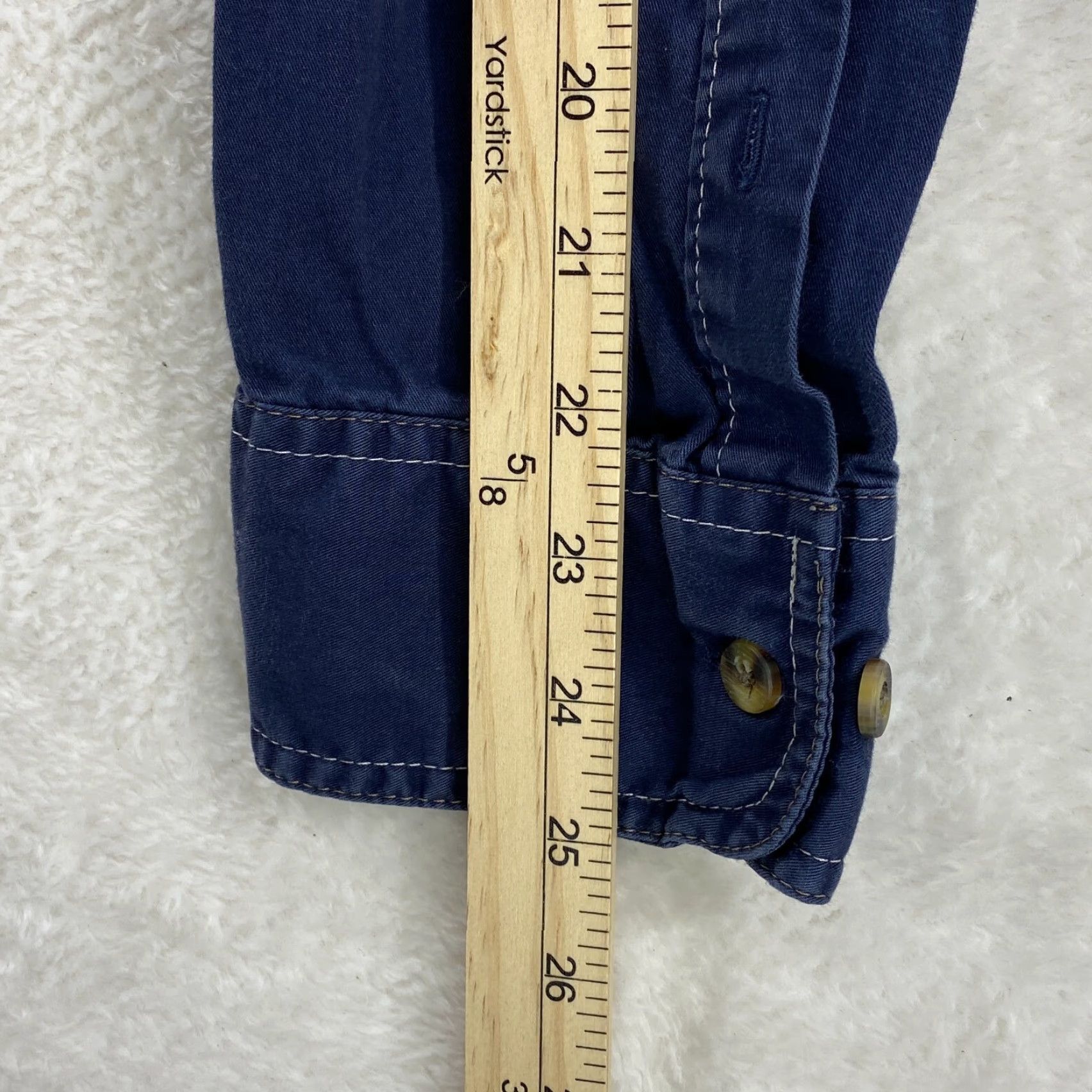 Vintage VINTAGE Cabela's Long Sleeve Button Up Blue Shirt Mens 2XL Tall Cotton Shirt Size US XXL / EU 58 / 5 - 5 Thumbnail