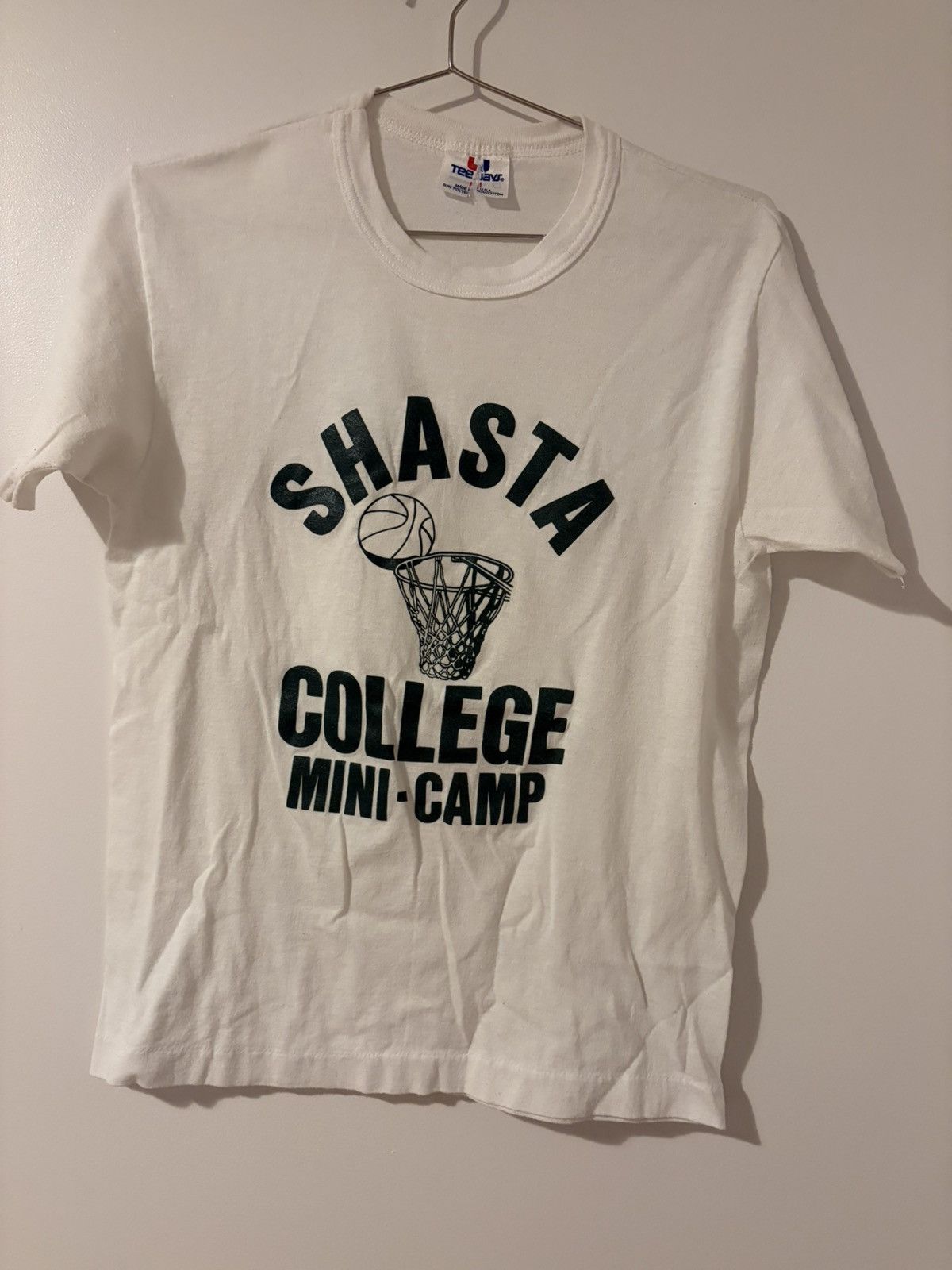 Vintage Basketball Camp Single Stitch Tee Shirt Size US M / EU 48-50 / 2 - 1 Thumbnail