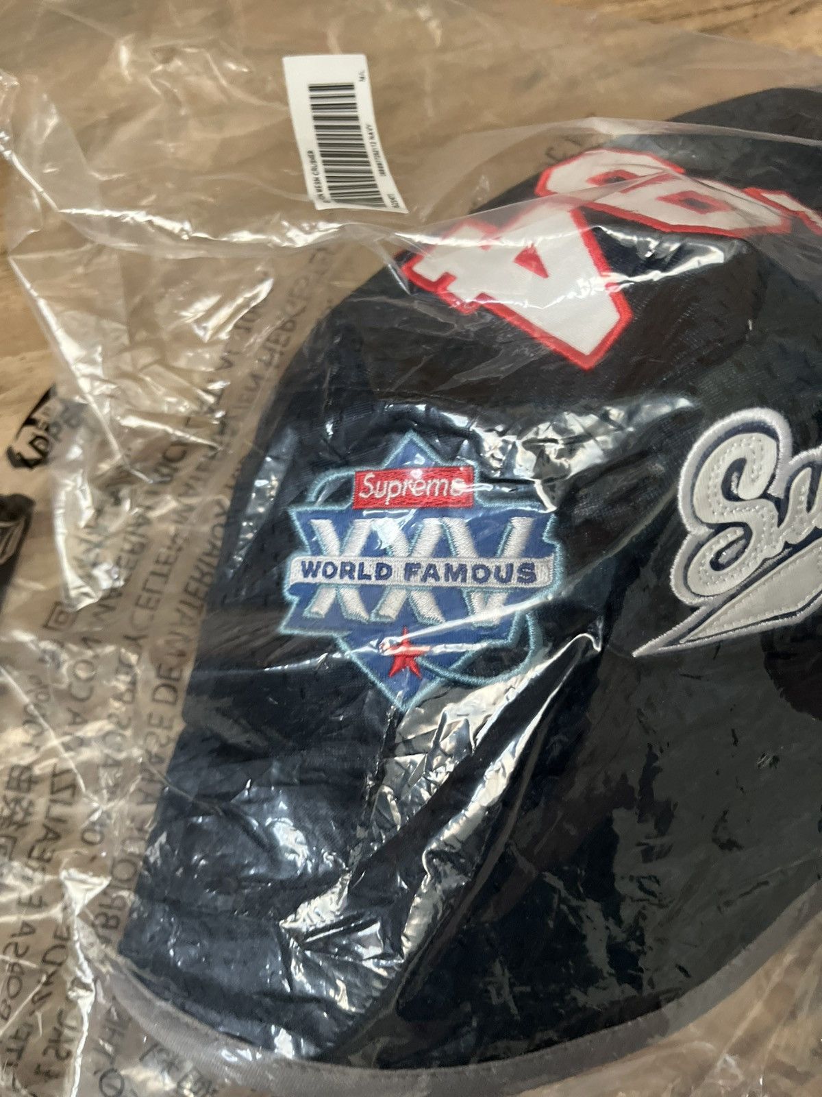 Supreme Supreme Playoffs Mesh Crusher Hat Size ONE SIZE - 2 Thumbnail