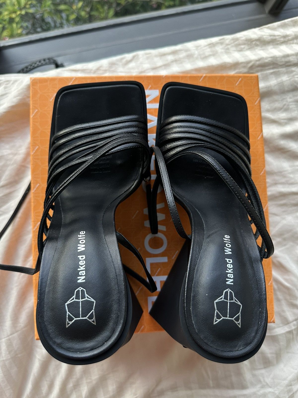 sandals heels naked wolfe 🐺