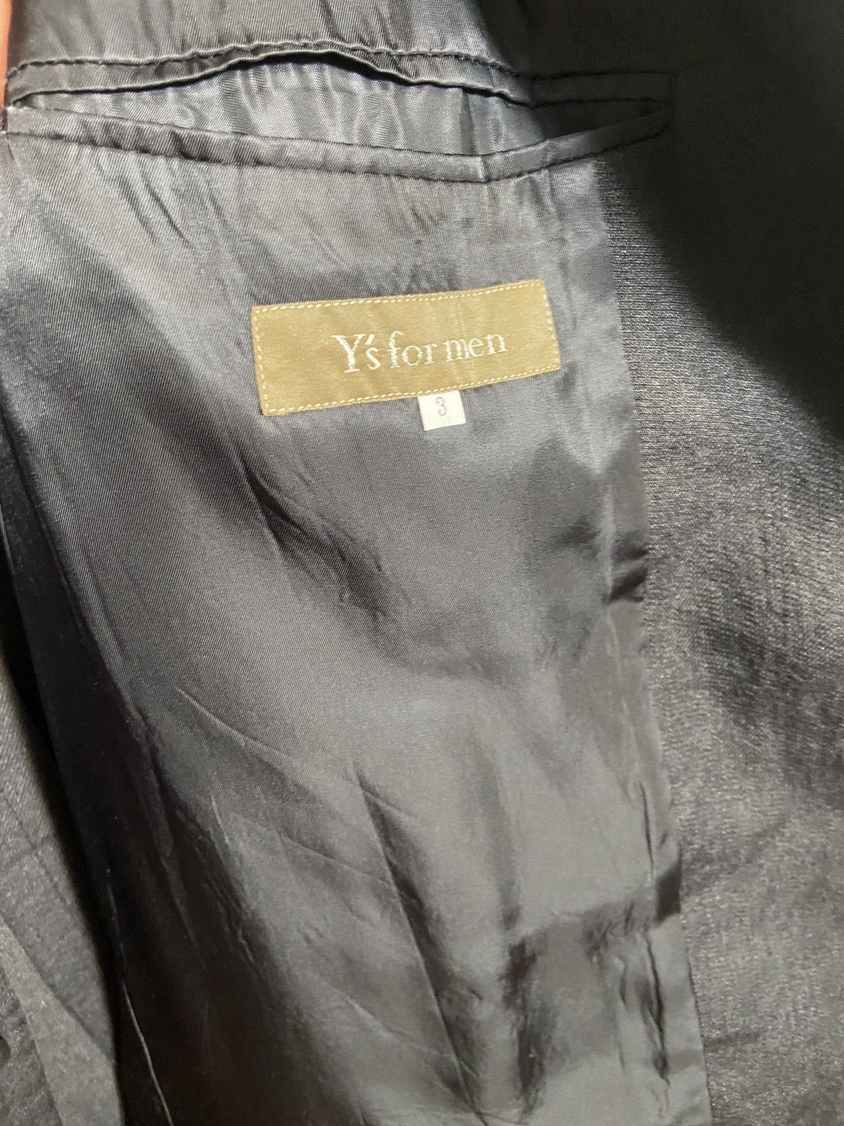 Y's for Men × Yohji Yamamoto Y’s for Men Oversized 3 Button Jacket Size 38R - 2 Thumbnail