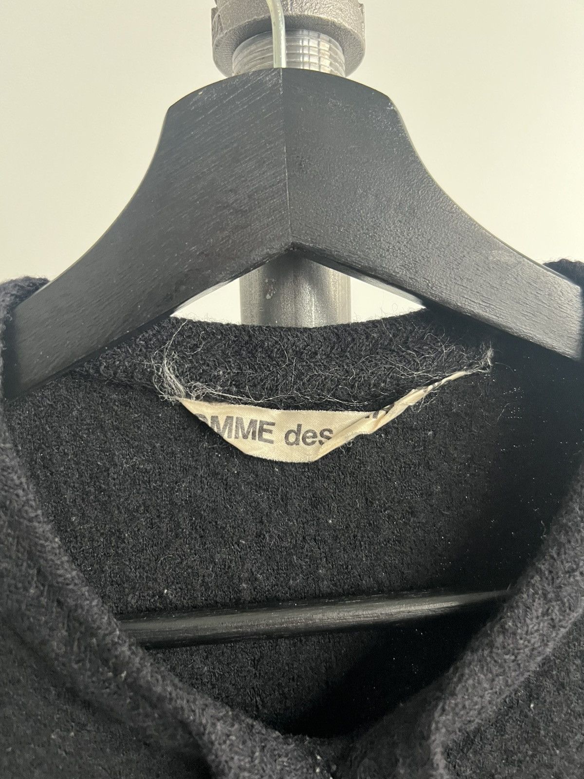 Comme des Garcons 1970s Tied-Neck Sweater Size US S / EU 44-46 / 1 - 2 Thumbnail