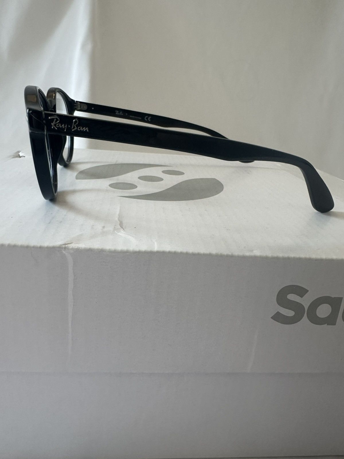 RayBan Ray Ban RB 5228 2000 Cat Eye Black Eyeglasses Frame Size ONE SIZE - 4 Thumbnail