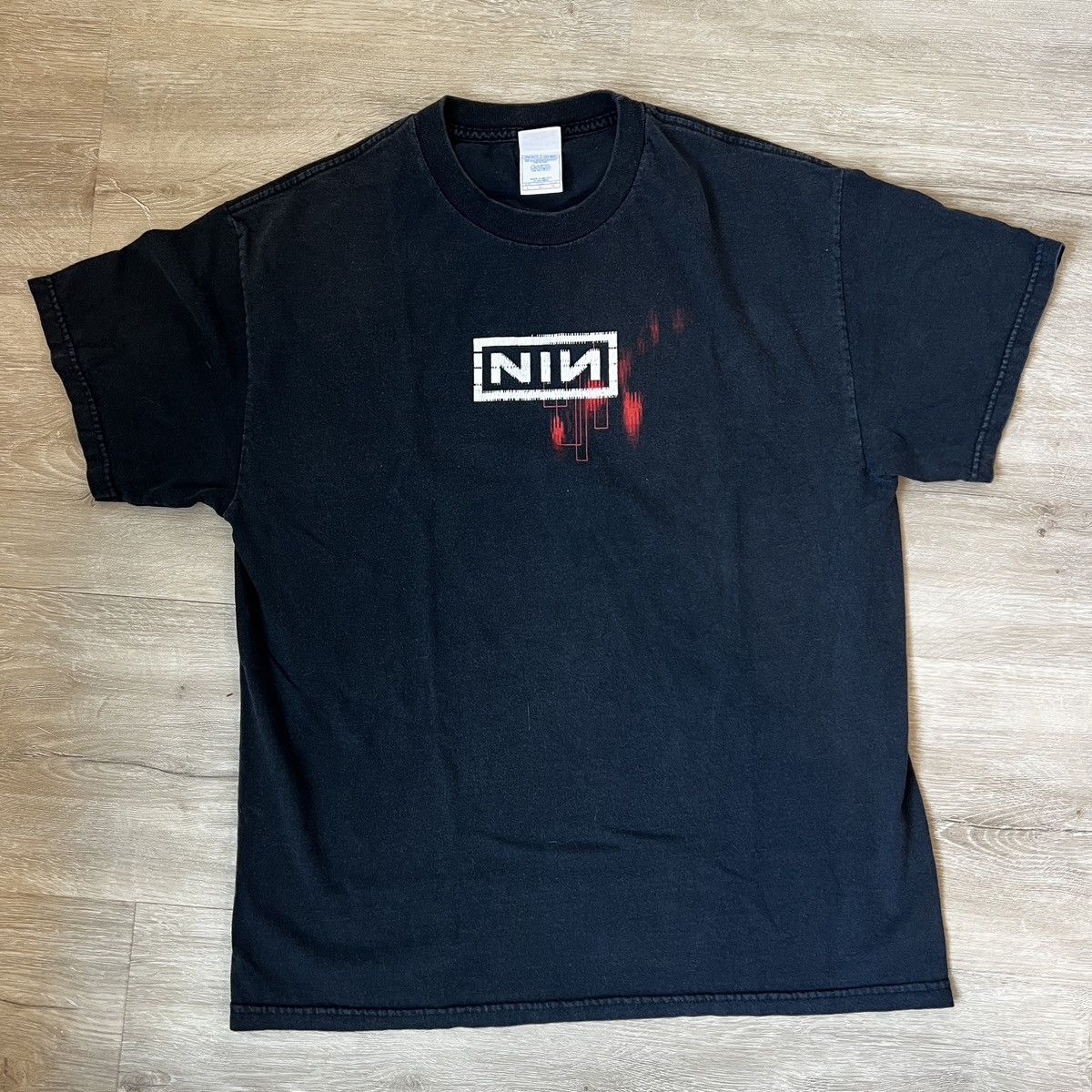 Vintage Nine Inch Nails Beside You In Time 2000s Tour Shirt | Grailed