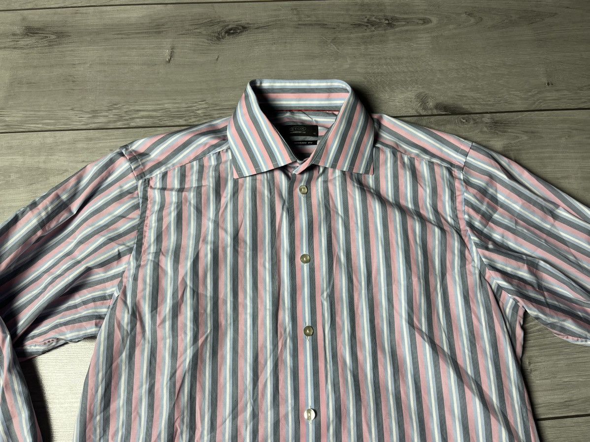 Eton Eton shirt classic striped formal size 40 Size US L / EU 52-54 / 3 - 3 Thumbnail