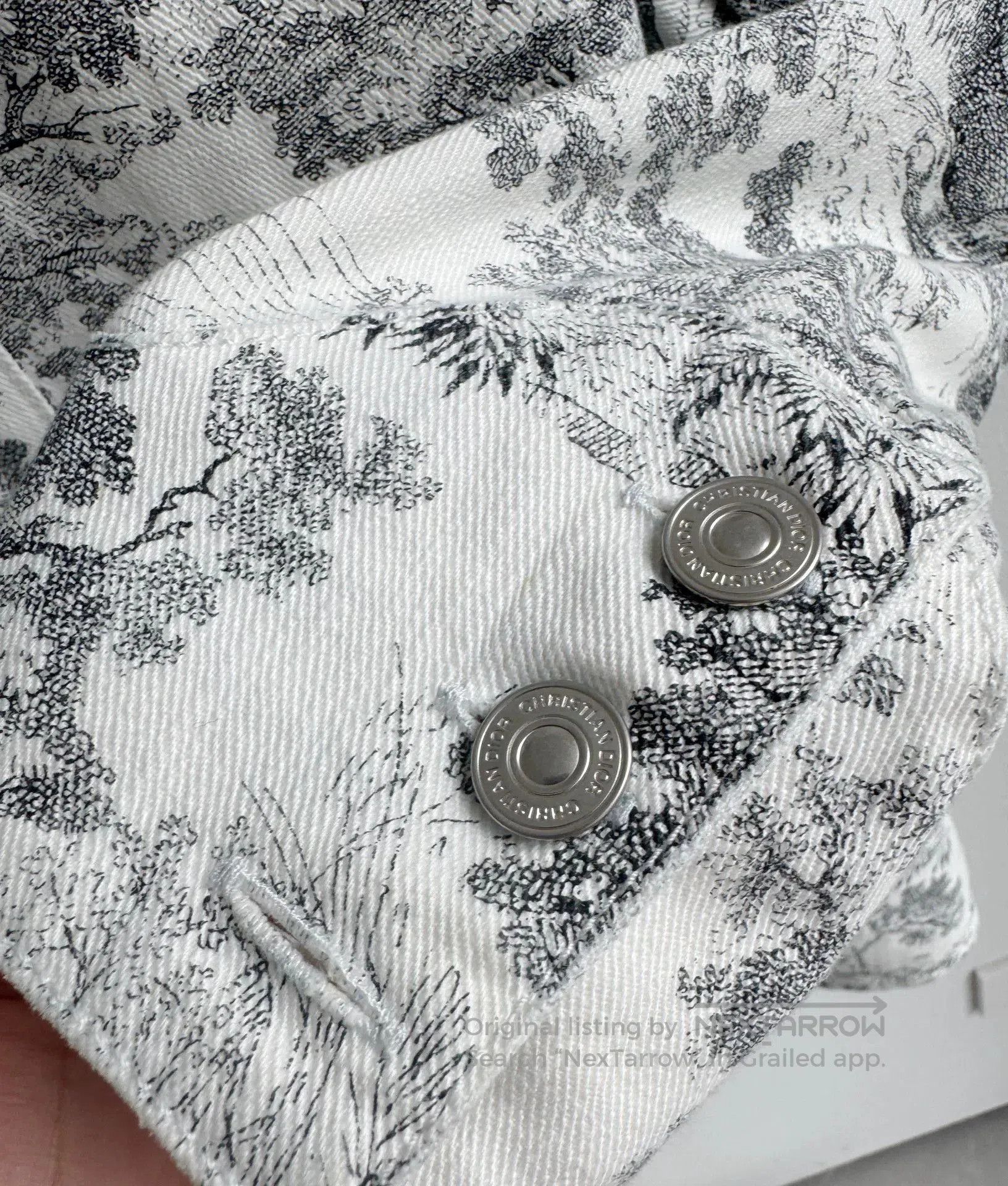 Dior Dior Jungle Zoo Denim Jacket. Size XXS / US 00 / IT 34 - 6 Thumbnail