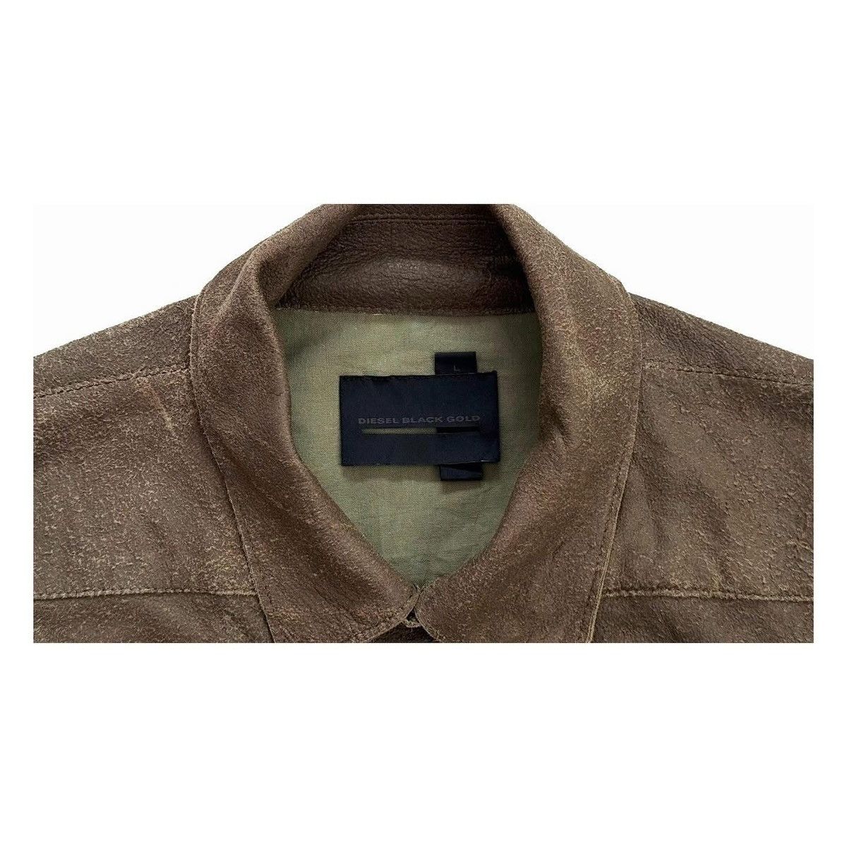 Diesel × Diesel Black Gold Diesel Black Gold Goat Leather Jacket Size US L / EU 52-54 / 3 - 4 Thumbnail