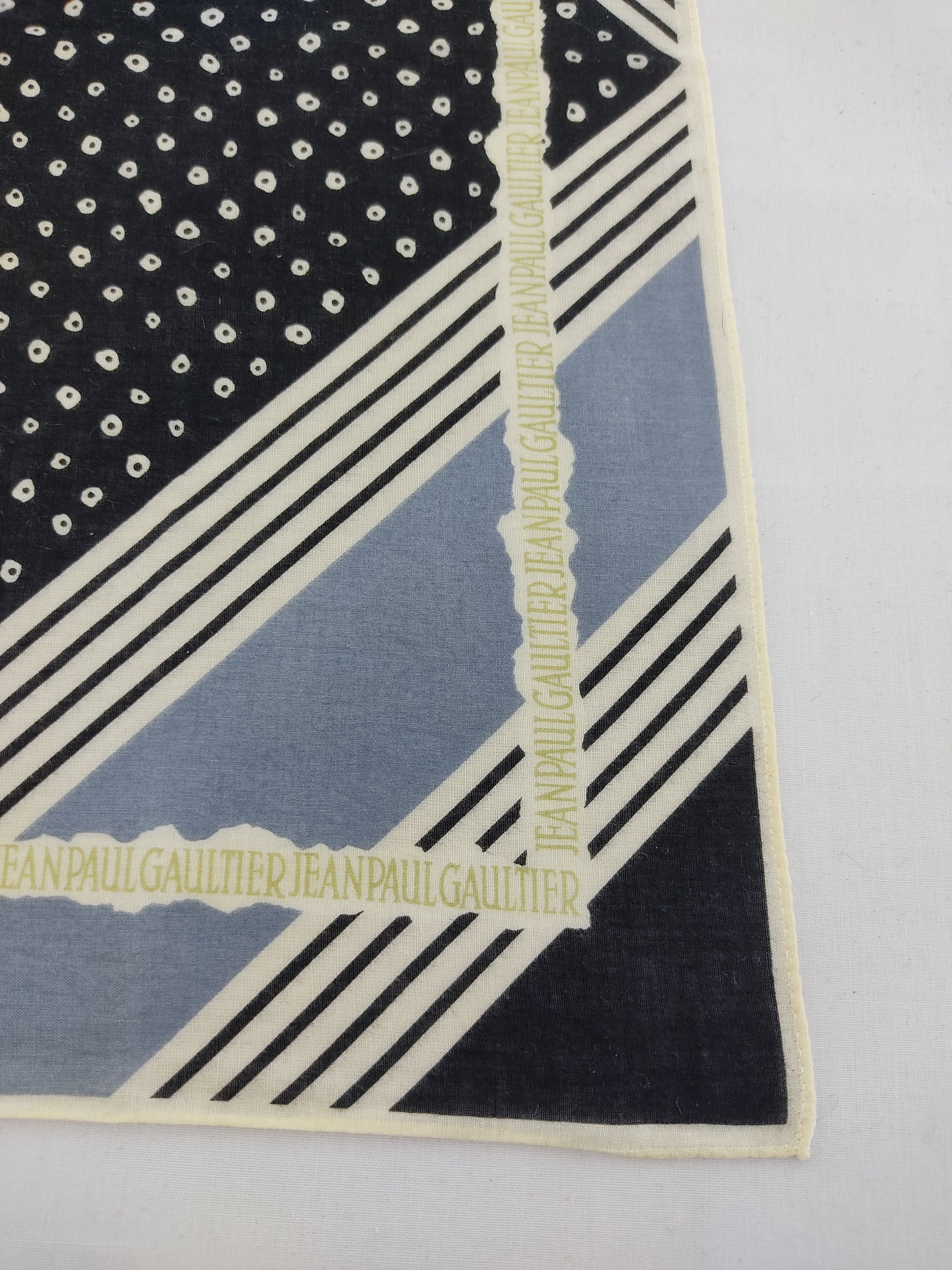 Jean Paul Gaultier Vintage Jean Paul Gaultier Handkerchief / Neckwear / Bandana Size ONE SIZE - 5 Thumbnail