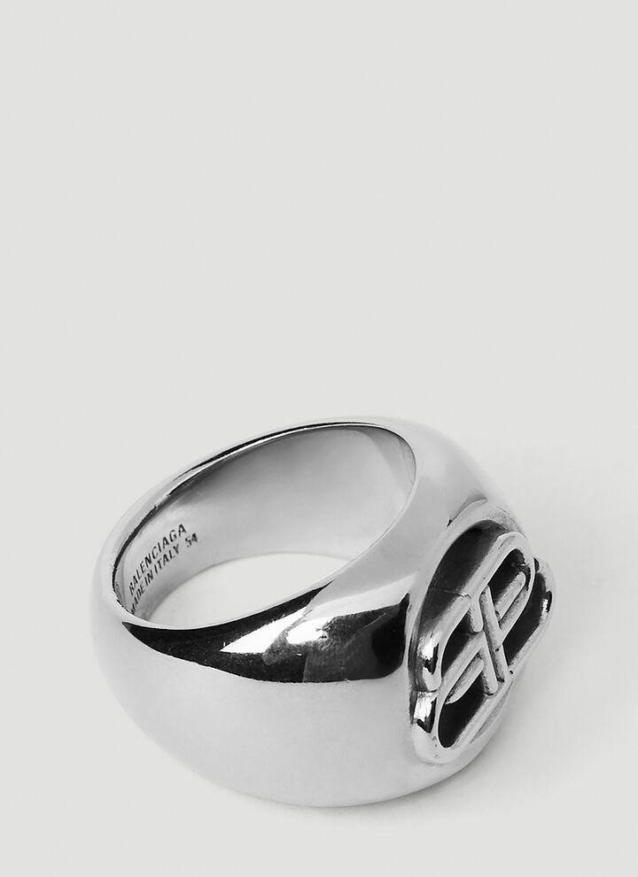 Balenciaga o1in1g0324 Size : 60 Ring in Silver Size ONE SIZE - 2 Thumbnail