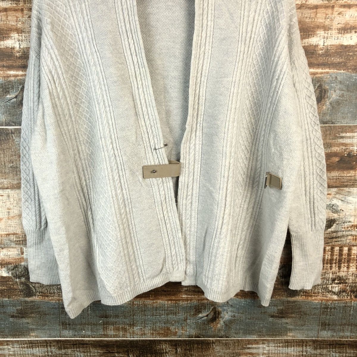 Homespun Knitwear × Japanese Brand × Vintage DL Scapa Gray cardigan Knitwear vintage #C441 Size US M / EU 48-50 / 2 - 3 Thumbnail