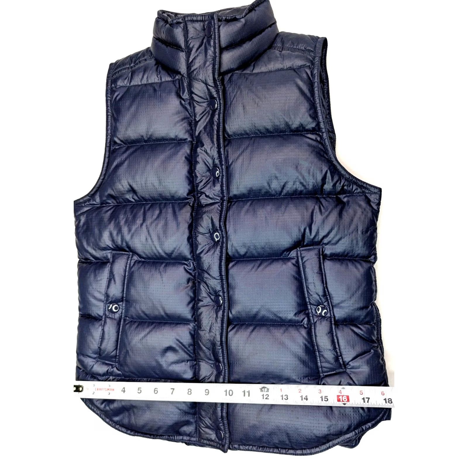 J.Crew J.Crew Alhambra Down vest Women XS Blue Puffer Jacket Shaft? Size XS / US 0-2 / IT 36-38 - 3 Thumbnail