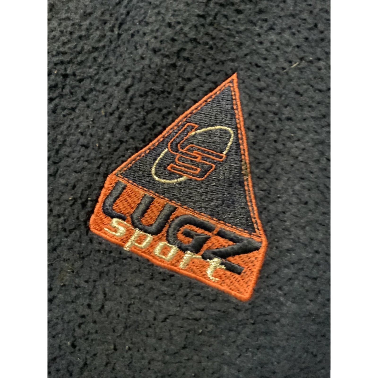 Lugz VINTAGE 90s Y2K Lugz Sport Extreme Explorers Triangle Fleece 1/4 Zip Jacket XL Blue Mens Size US XL / EU 56 / 4 - 6 Thumbnail