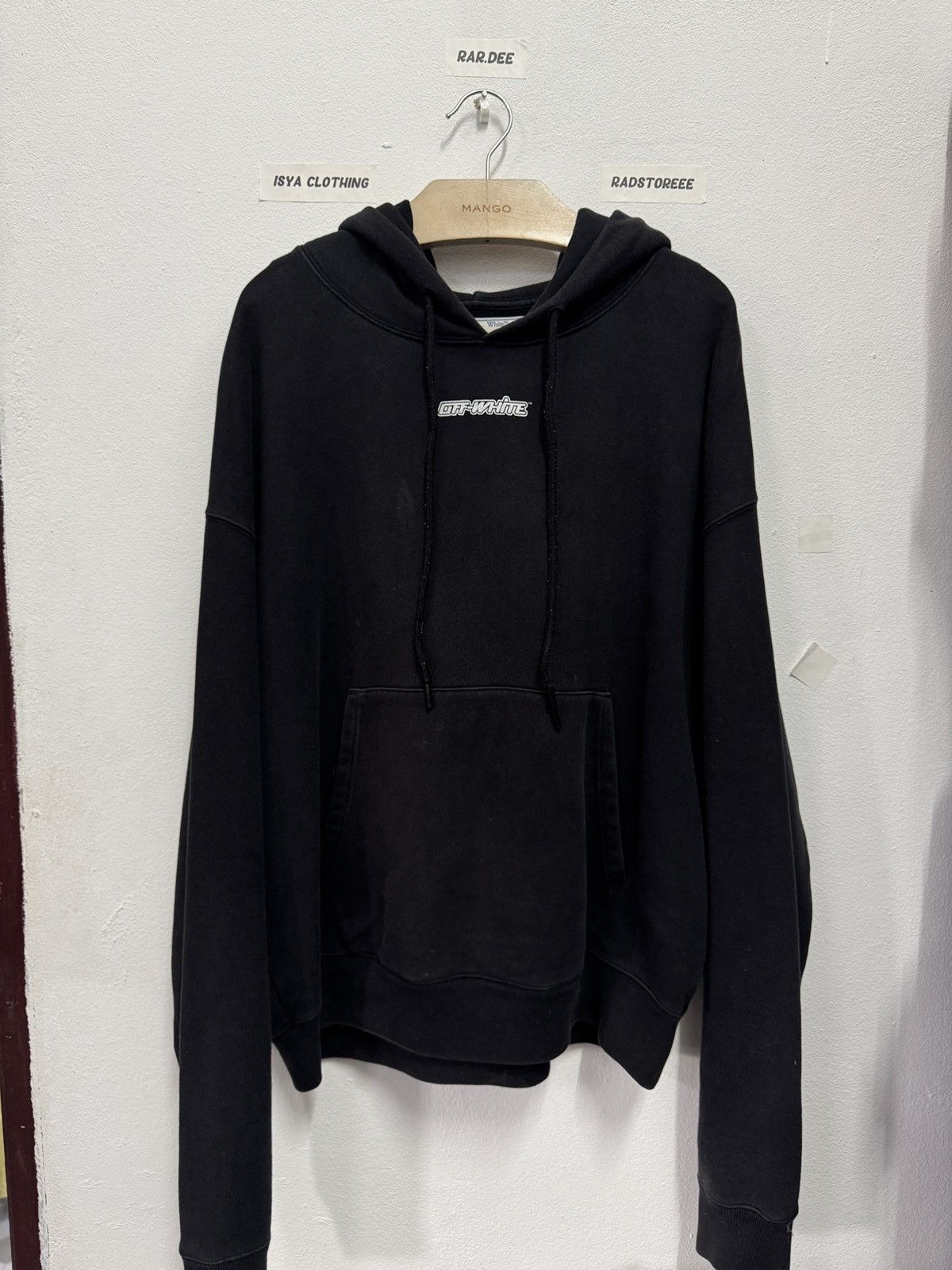 Off-White Off-White Oversize Fit Marker Arrows Hoodie Size US L / EU 52-54 / 3 - 3 Thumbnail