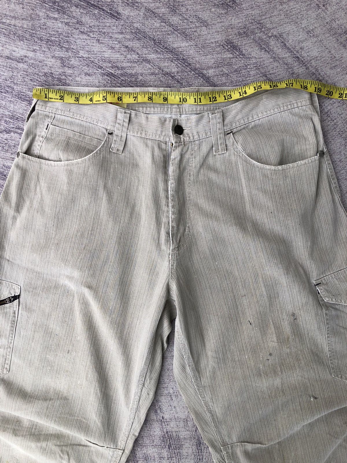 The Unbranded Brand Faded Cargo Dogman With 6 Pocket Pants Size US 36 / EU 52 - 3 Thumbnail