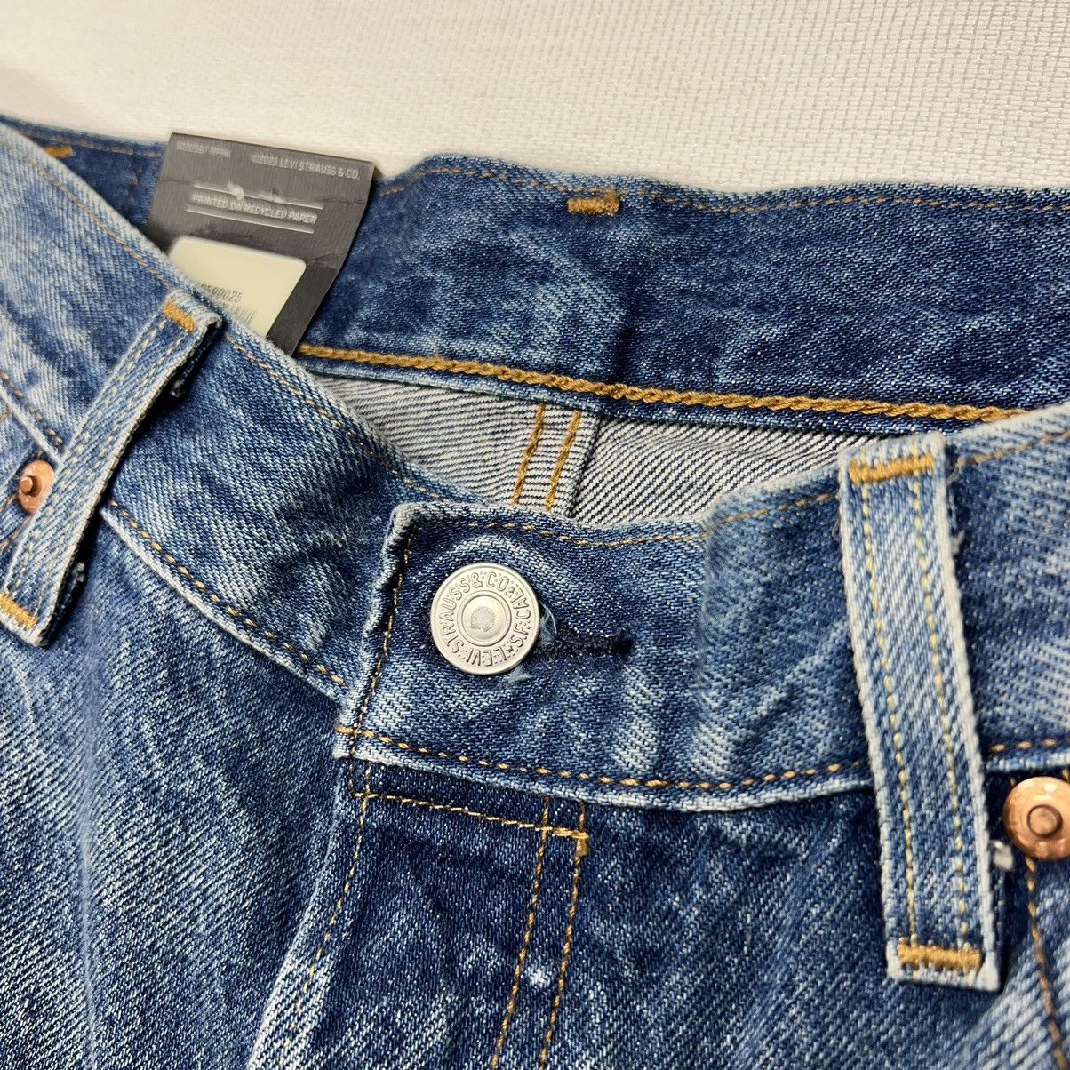Levi's Made & Crafted NEW Levis 501 90s Jeans Blue Selvedge Denim Red Line Size 29" - 6 Thumbnail