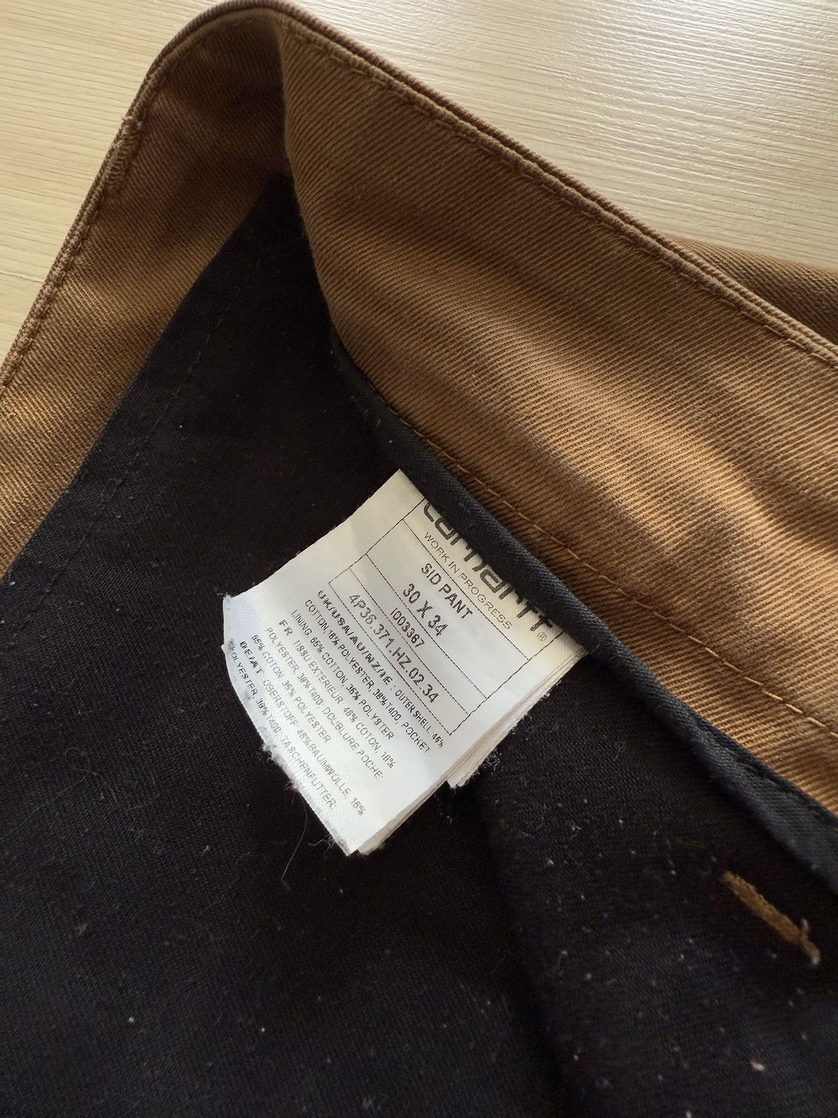 Carhartt Vintage Carhartt Sid Pants Size US 34 / EU 50 - 9 Thumbnail