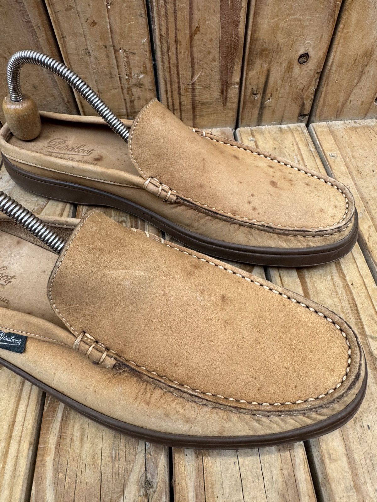 Paraboot Paraboot brown Men's slip ons UK 8 US 9 EUR 42 Size US 9 / EU 42 - 17 Thumbnail