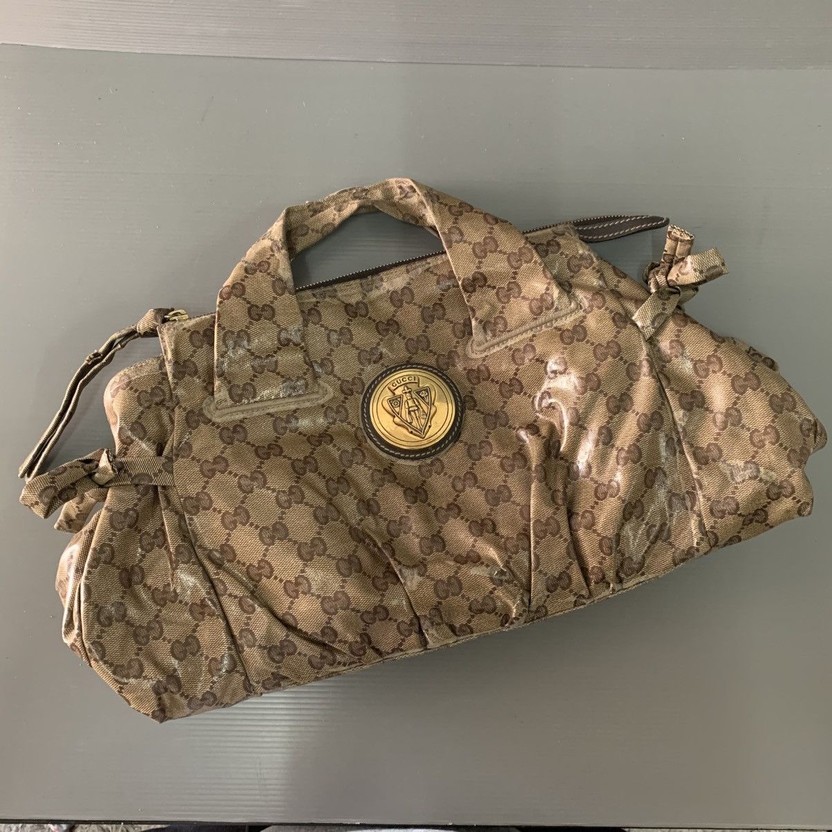 Gucci Gucci Monogram Top Handle Bag Size ONE SIZE - 11 Thumbnail