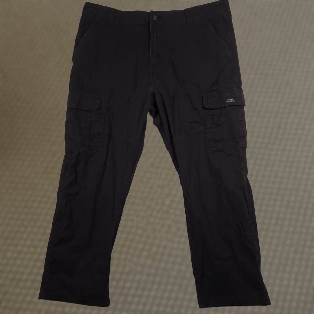 Wrangler Wrangler Cargo Pants Mens 40x28.5l Back Relaxed Fit Cotton Utility Pockets Size US 40 / EU 56 - 1 Thumbnail