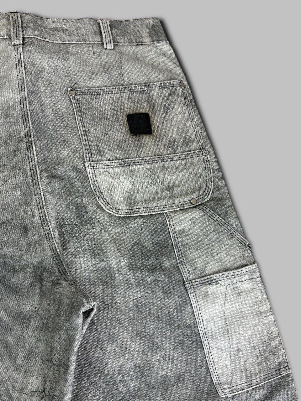 Fugazi Fugazi Unsound Rags Concrete Double Knee Work Pant Size US 32 / EU 48 - 13 Thumbnail