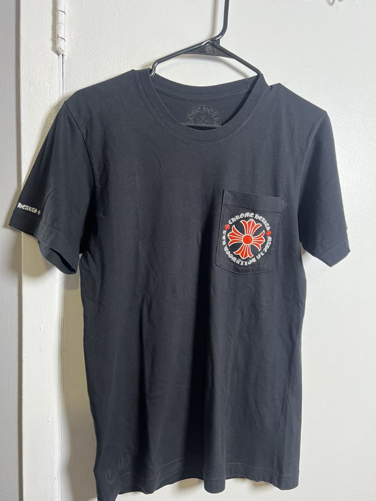 Chrome Heart Made In Hollywood plus cross T Shirt - Short