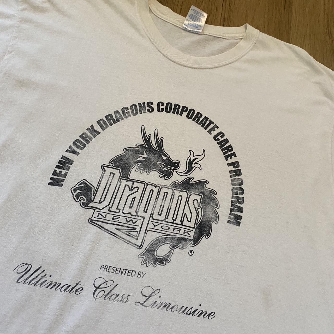 Gildan 2000s white Dragon's Lair New York corporate care Size US XL / EU 56 / 4 - 3 Thumbnail