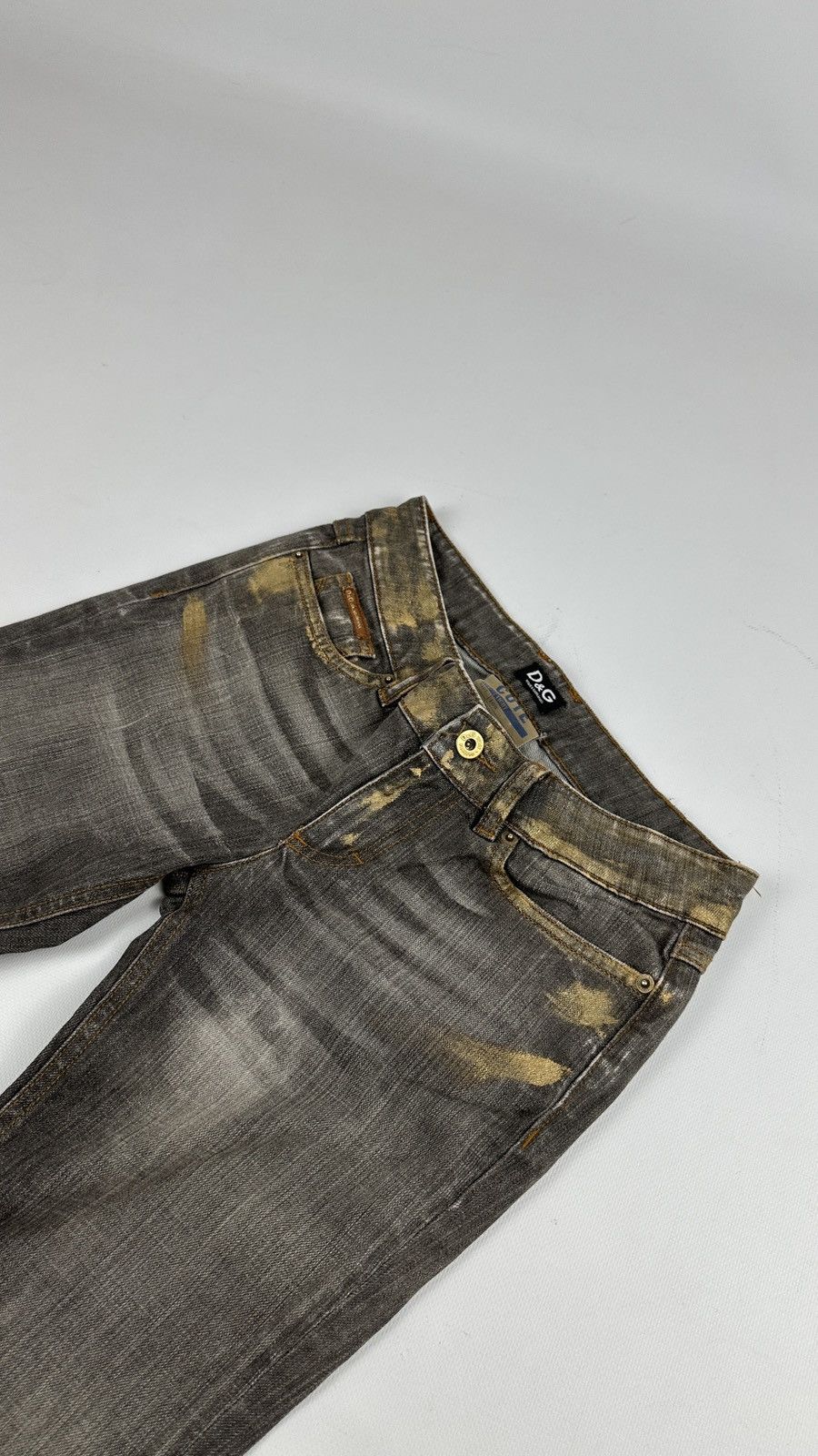 Dolce & Gabbana Vintage Dolce Gabbana Low Waist Jeans 27x28 Size 27" / US 4 / IT 40 - 4 Thumbnail