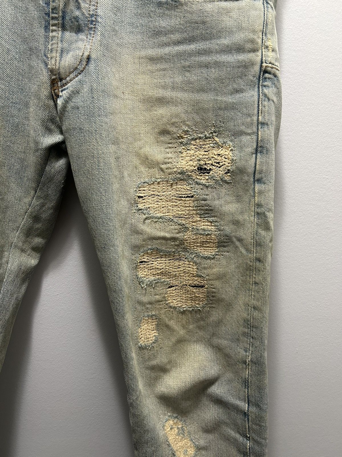 Dior Dior Crash Denim SS06 Size US 30 / EU 46 - 4 Thumbnail