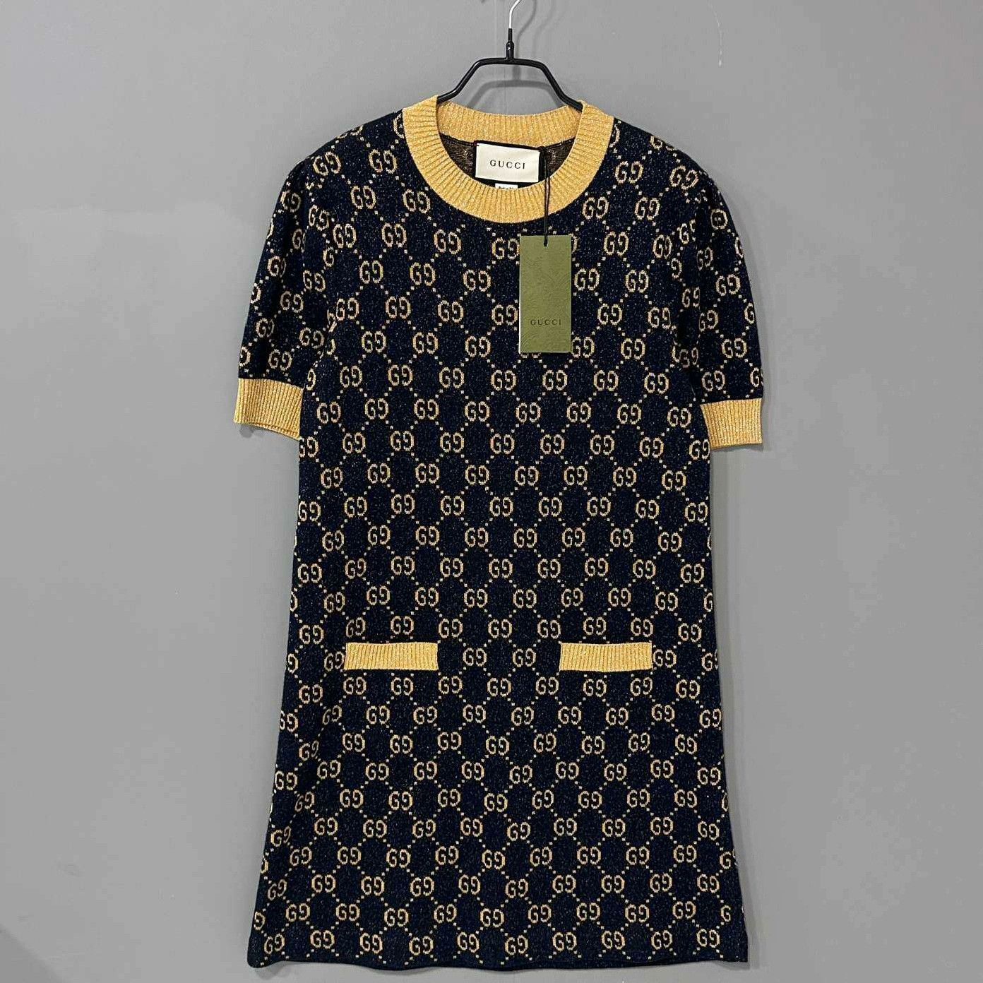Gucci Gucci Gold Dress S Women Size S / US 4 / IT 40 - 1 Thumbnail