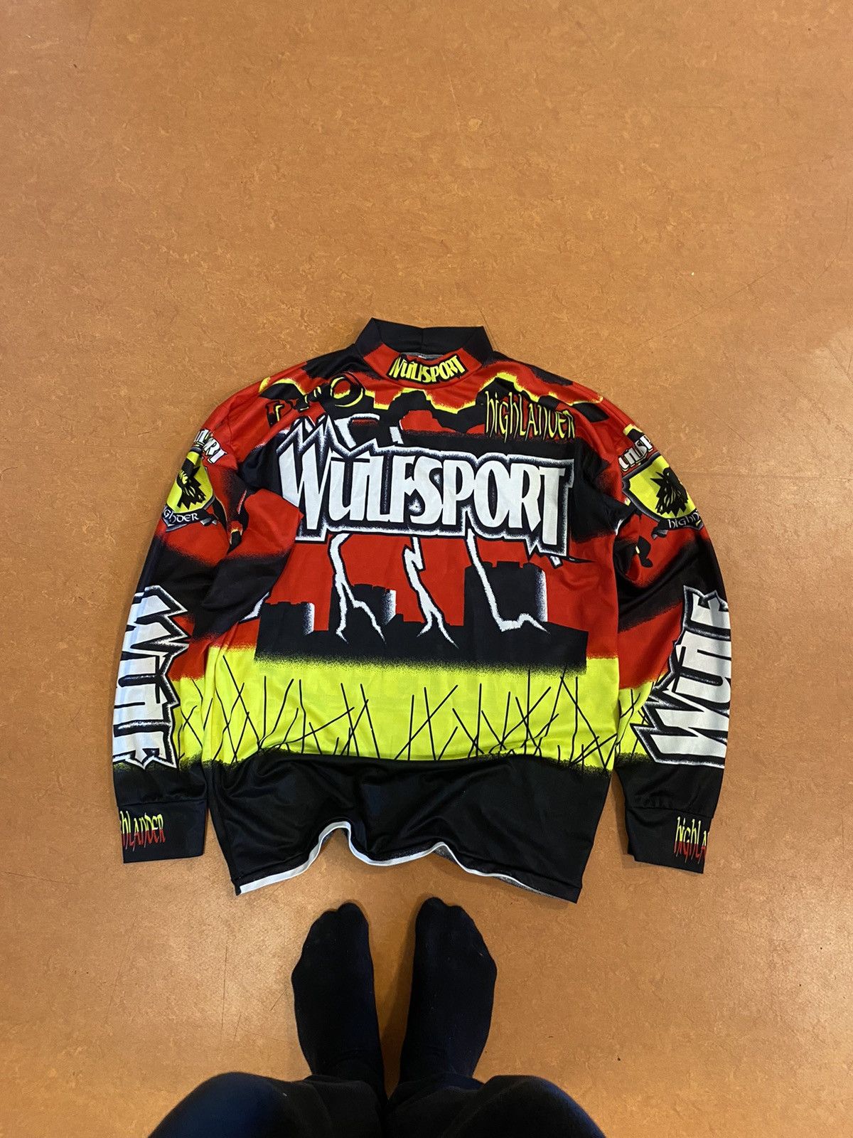 Vintage Vintage Wulfsport Motorsport longsleeve jersey Size US M / EU 48-50 / 2 - 1 Thumbnail