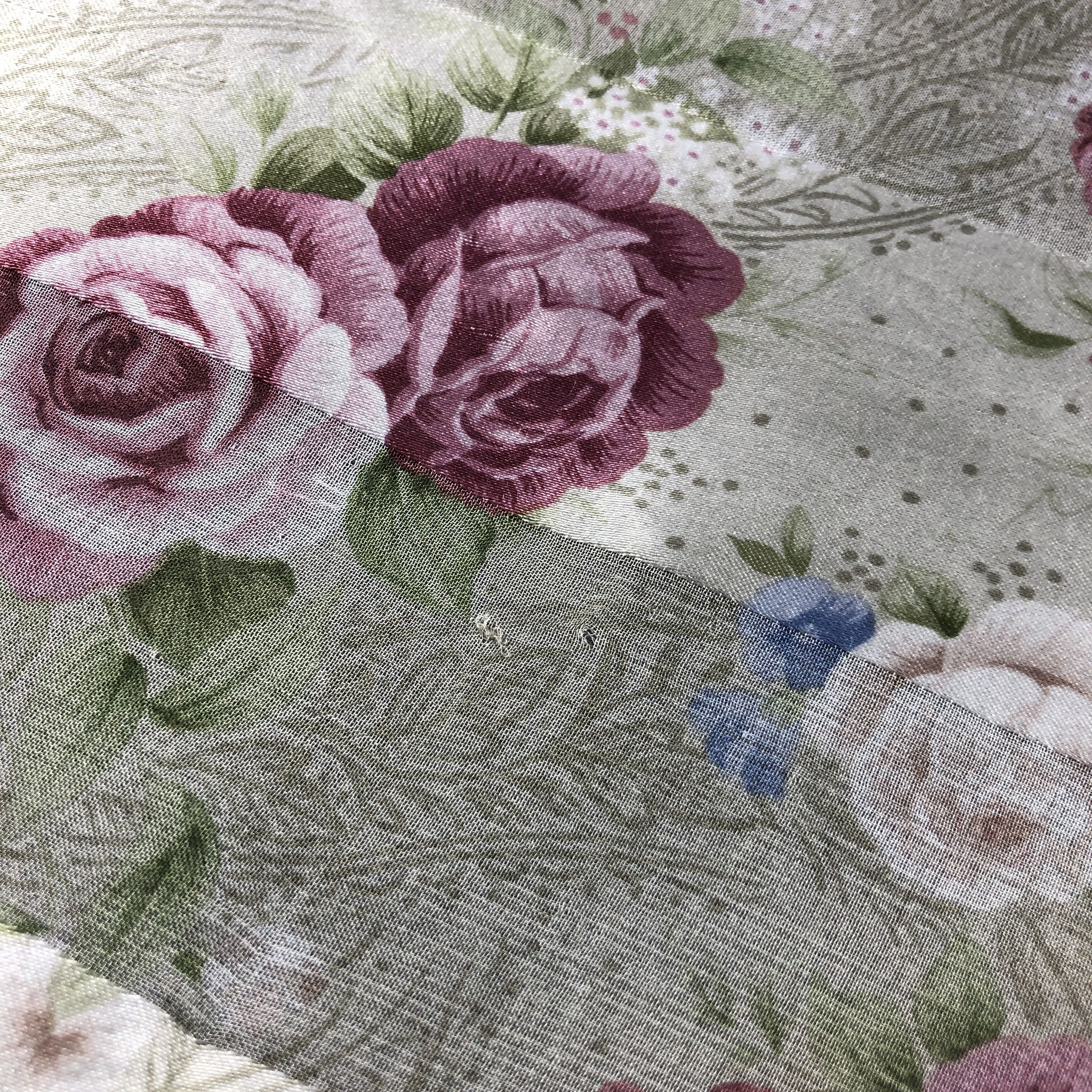 Japanese Brand Jun Ashida Floral Silk Scarf M1125 Size ONE SIZE - 11 Thumbnail
