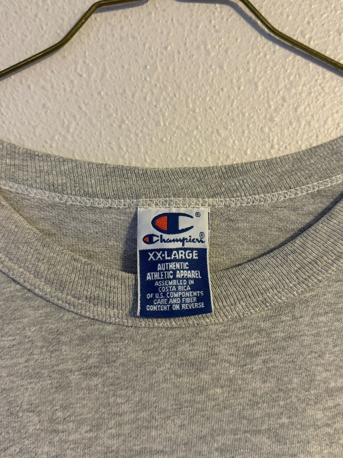 Champion vtg 90s colombia university cotton spell out t shirt xxl Size US XXL / EU 58 / 5 - 3 Thumbnail