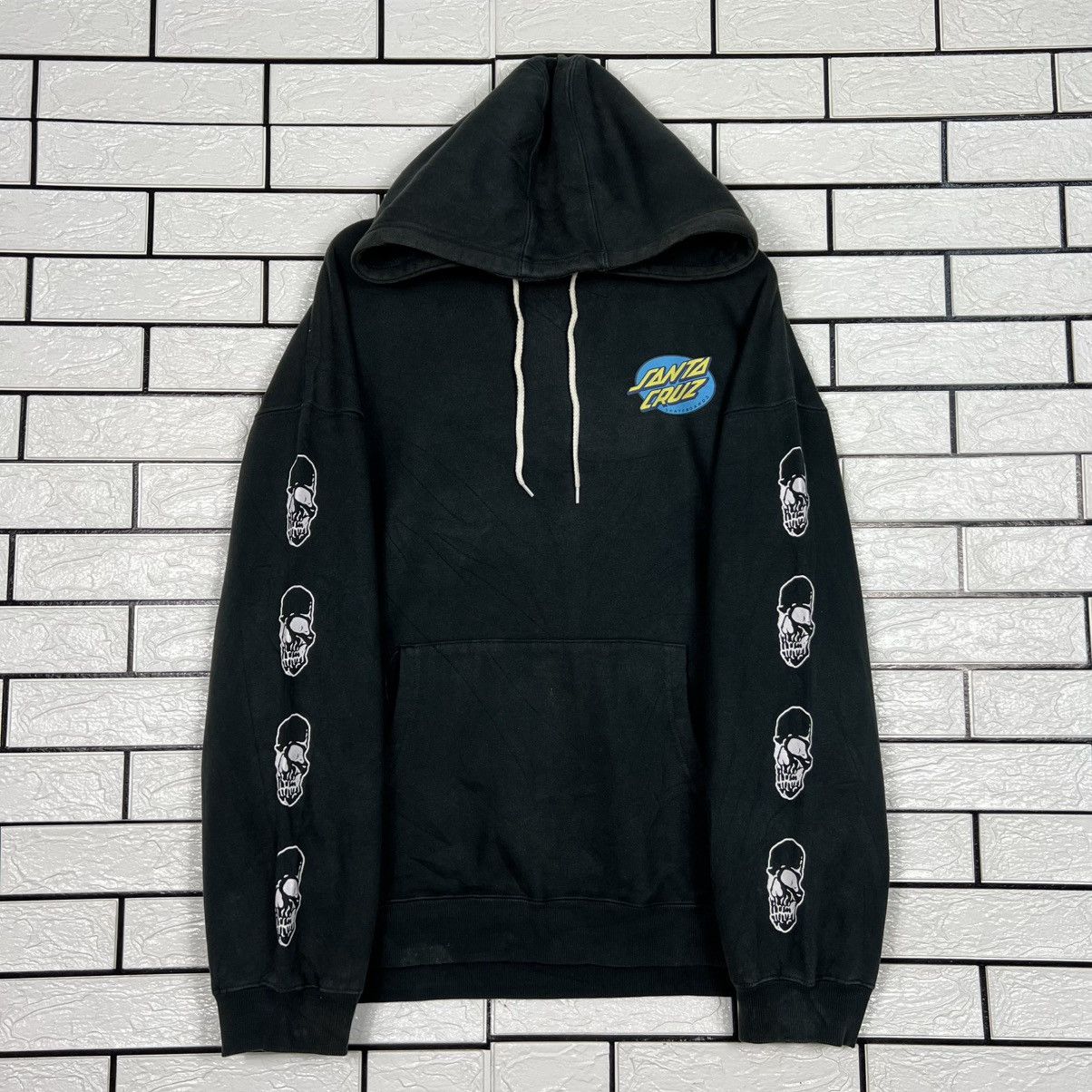 Santa Cruz Skateboards SANTA CRUZ Skateboards Big Logo Pullover Hoodies #4084-C186 Size US XL / EU 56 / 4 - 1 Thumbnail