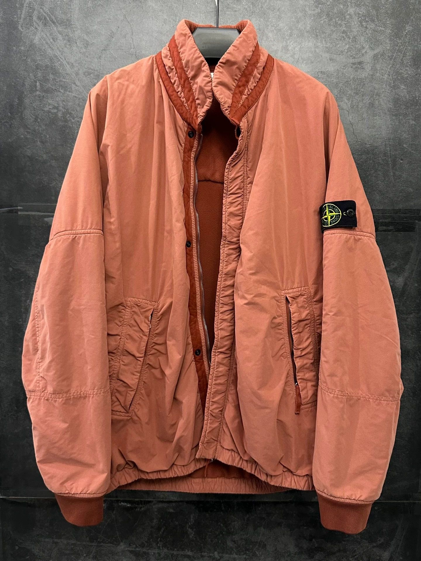 Stone Island Stone Island David TC 2Pkt Brick Red Oversized XL Jacket Size US XL / EU 56 / 4 - 2 Thumbnail