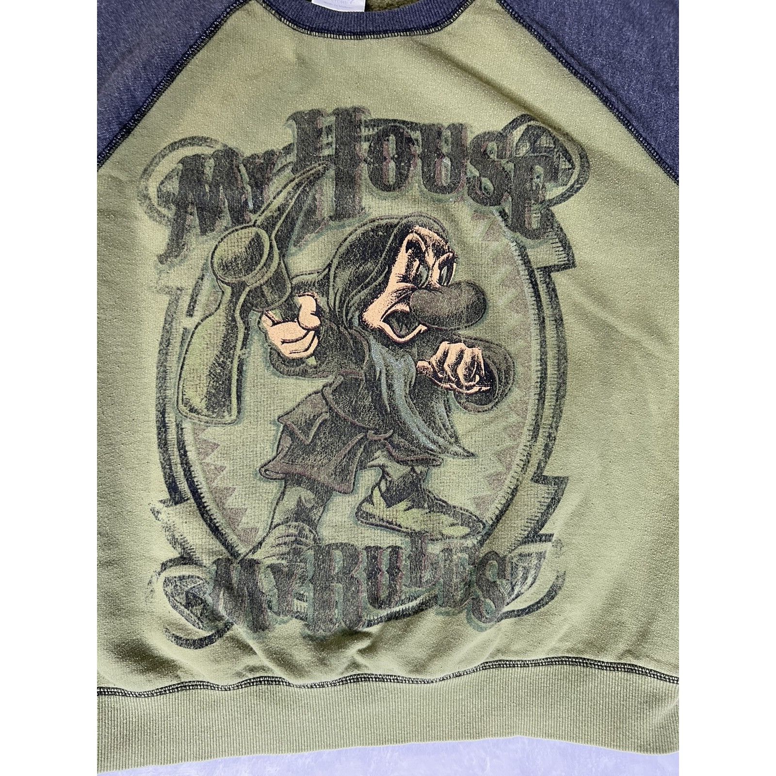 Disney Vintage Disney Grumpy Sweatshirt Size Small “My House My Rul Size US S / EU 44-46 / 1 - 2 Thumbnail