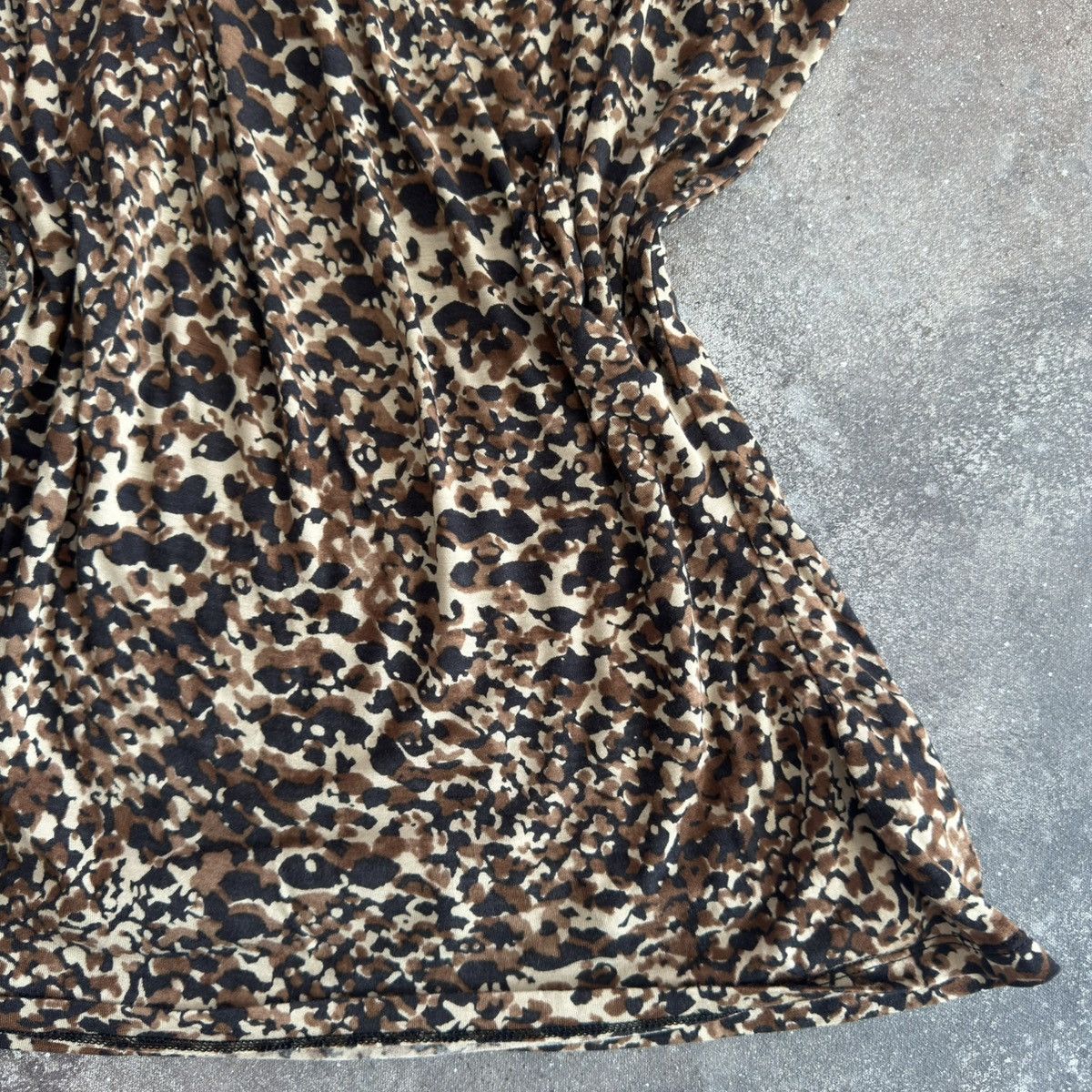 RRL Ralph Lauren × Ralph Lauren × Vintage Lauren Ralph Lauren Vintage Leopard Printed Boho Blouse Size M / US 6-8 / IT 42-44 - 6 Thumbnail