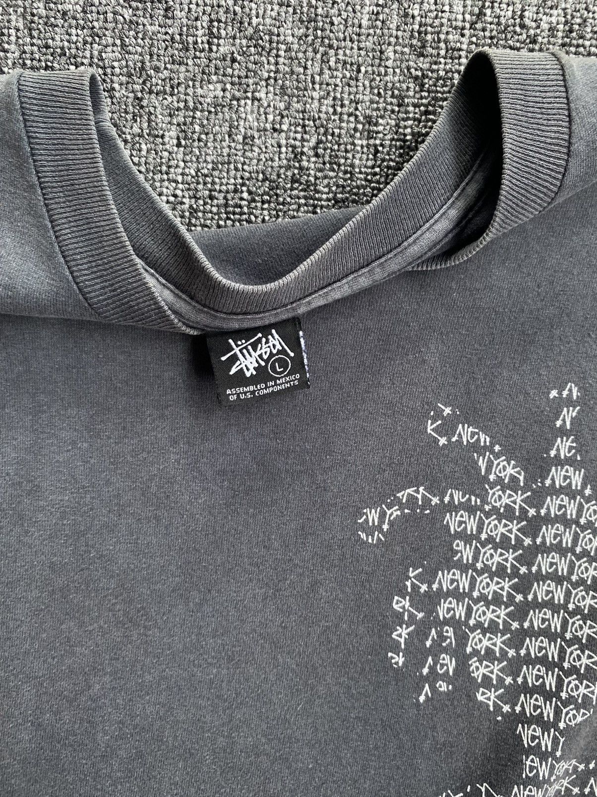 Stussy × Vintage Stussy Positive Vibration Navy Tag Size US L / EU 52-54 / 3 - 5 Thumbnail